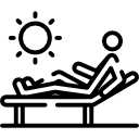 banho de sol