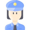 femme policier