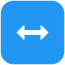 Left and right arrows