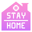 blijf thuis