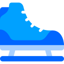 scarpe da pattinaggio sul ghiaccio