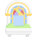 fenêtre de l'église