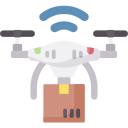 entrega de drones
