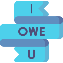 I owe you