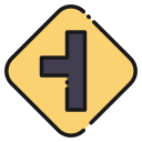 Side road left