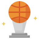 trophée de basket-ball