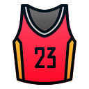 camisa de basquete