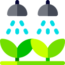 Watering plants