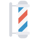 poste de barbería