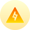 Electrical danger sign