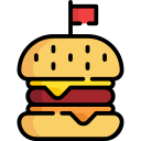 burger z serem