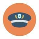 경찰 모자