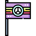 bandera de la paz