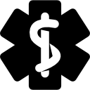 simbolo della farmacia icona