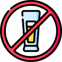 No alcohol