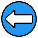 Left arrow