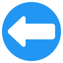 Left arrow