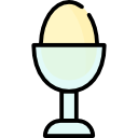 gekochtes ei