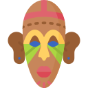 afrikanische maske