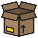 caja de entrega