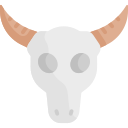 Bull skull