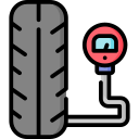 pressão do pneu