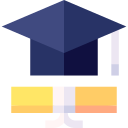 chapéu da graduação