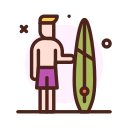 le surf