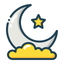 Crescent moon