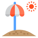 Beach umbrella