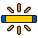 fluoreszierendes licht