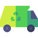 caminhão de reciclagem