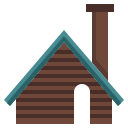cabana de madeira