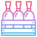 bouteilles de vin