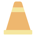 Traffic cone icon