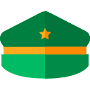 sombrero militar