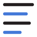 alignement à gauche