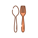 cuillère et fourchette