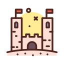 castelo de areia