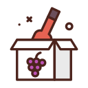 caja de vino