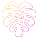 foglia di monstera