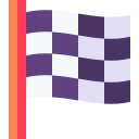 bandeira quadriculada