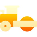 tracteur à rouleaux