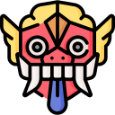 Barong mask