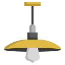 lâmpada de teto