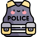 gilet della polizia
