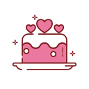 Heart cake