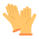 guantes de la mano