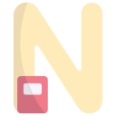 litera n