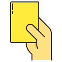 tarjeta amarilla